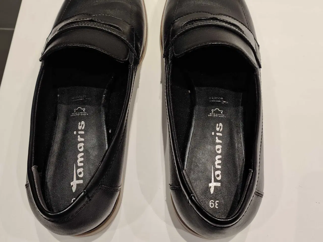 Billede 3 - Sort Tamaris lav sort hyttesko str 39