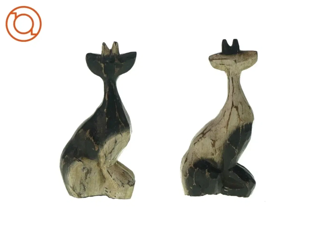Billede 2 - Giraf træfigurer (str. H:16cm)