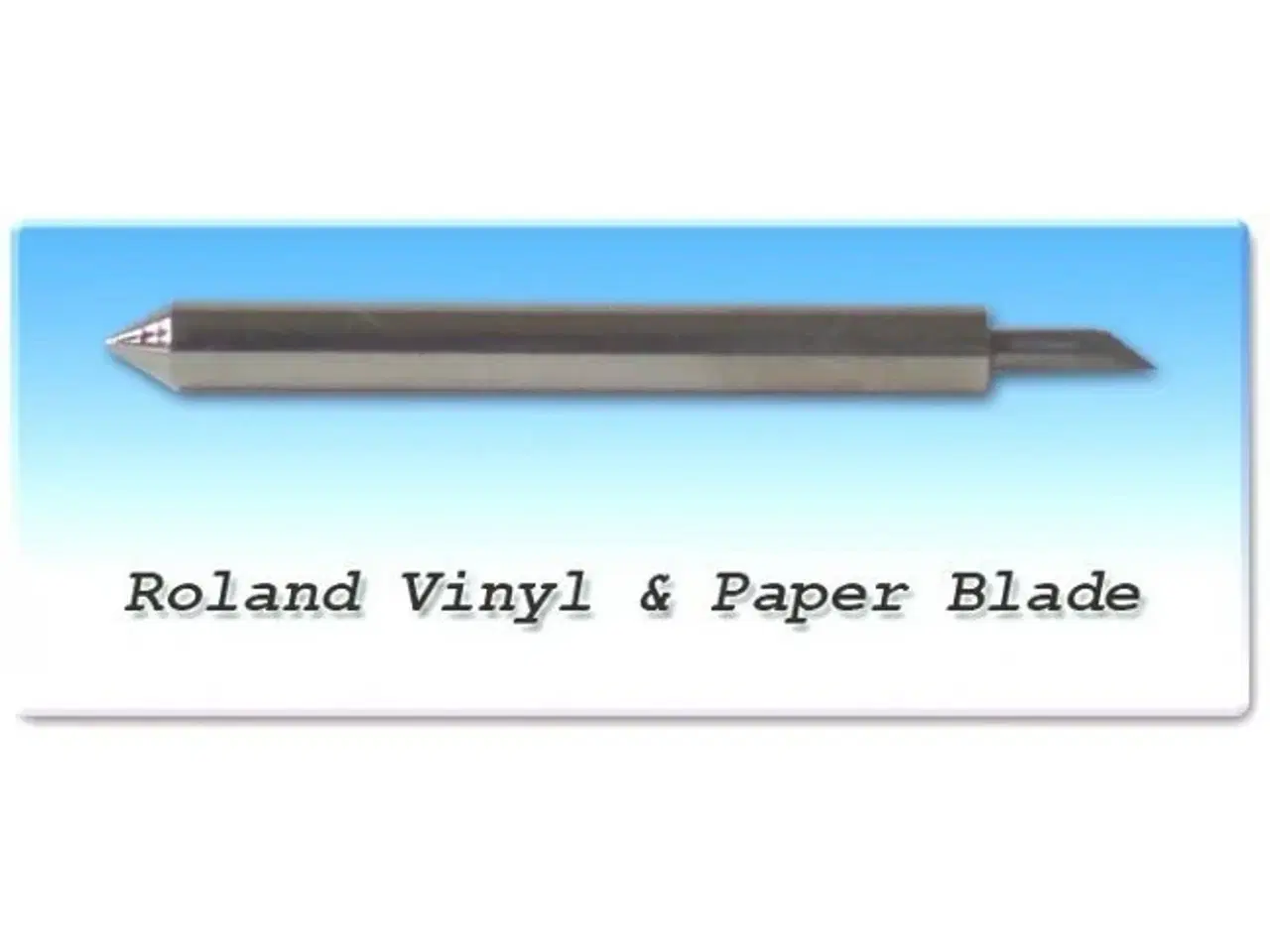 Billede 1 - 5 stk. knivpakke, Roland - Redsail folie og papir knive 50º, offset 0.25mm