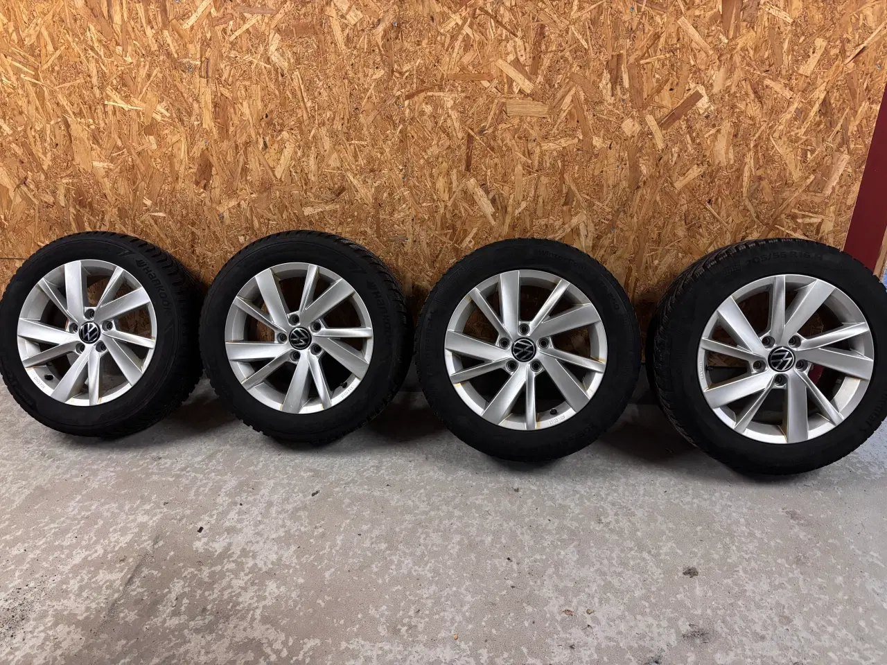 Billede 1 - 4 vinterhjul 205/55R16 91T