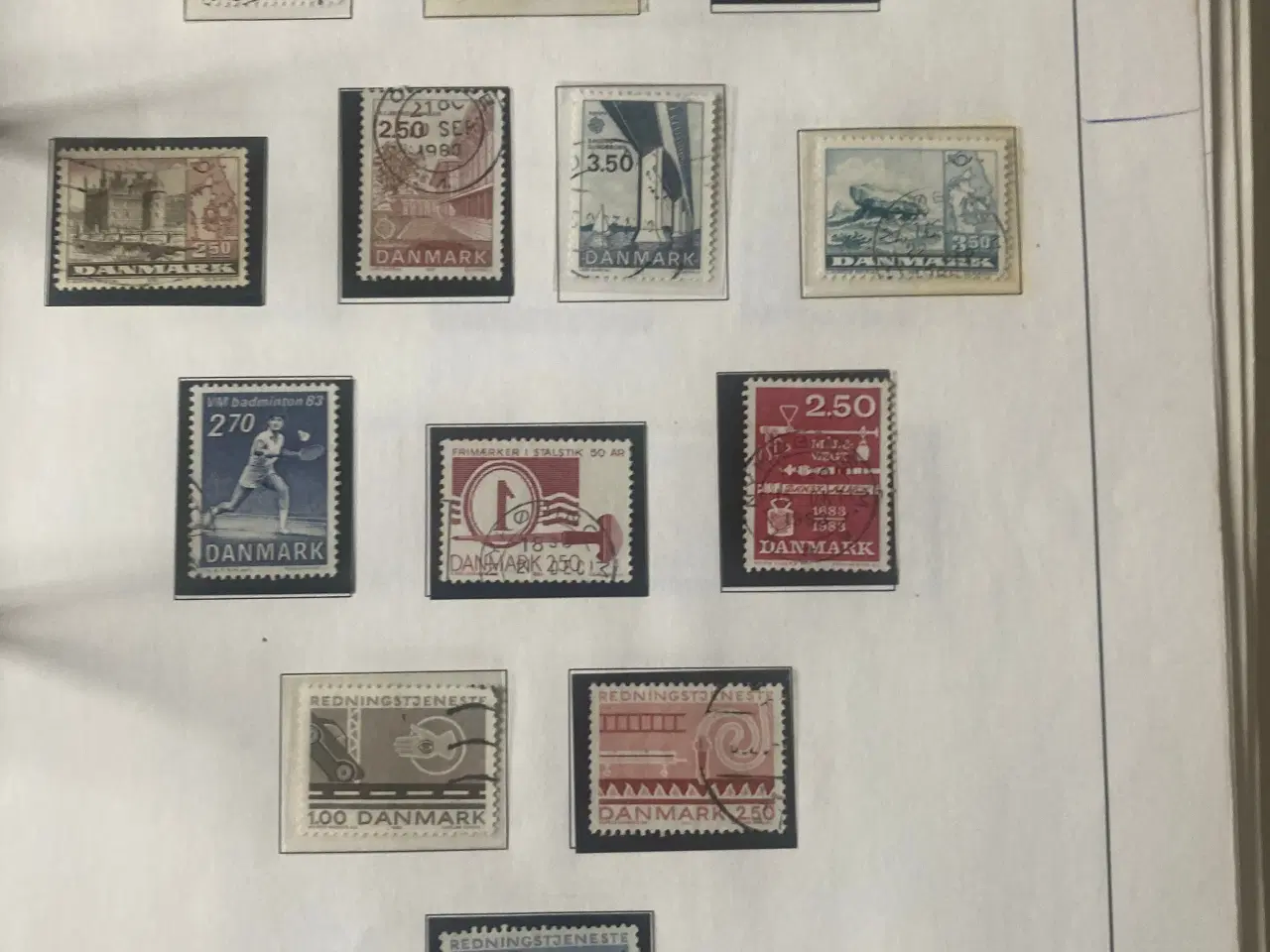 Billede 7 - Stender oversigt over frimærker