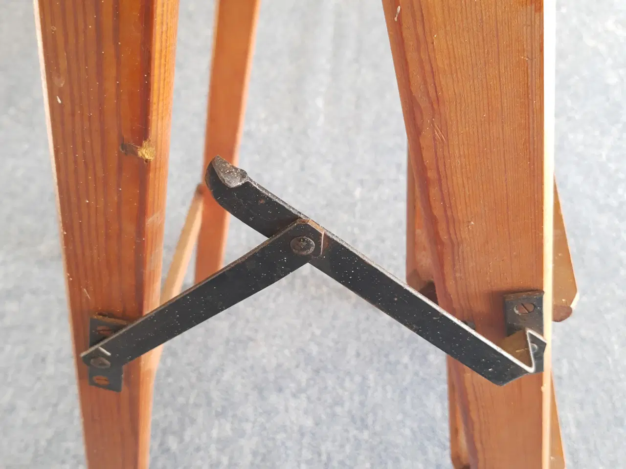 Billede 5 - Flot vintage træstige.