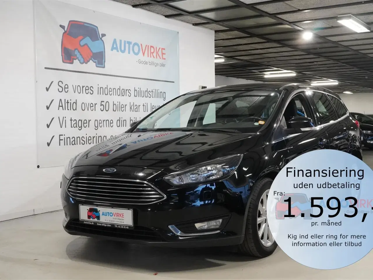 Billede 1 - Ford Focus 1,0 EcoBoost Titanium 125HK Stc 6g