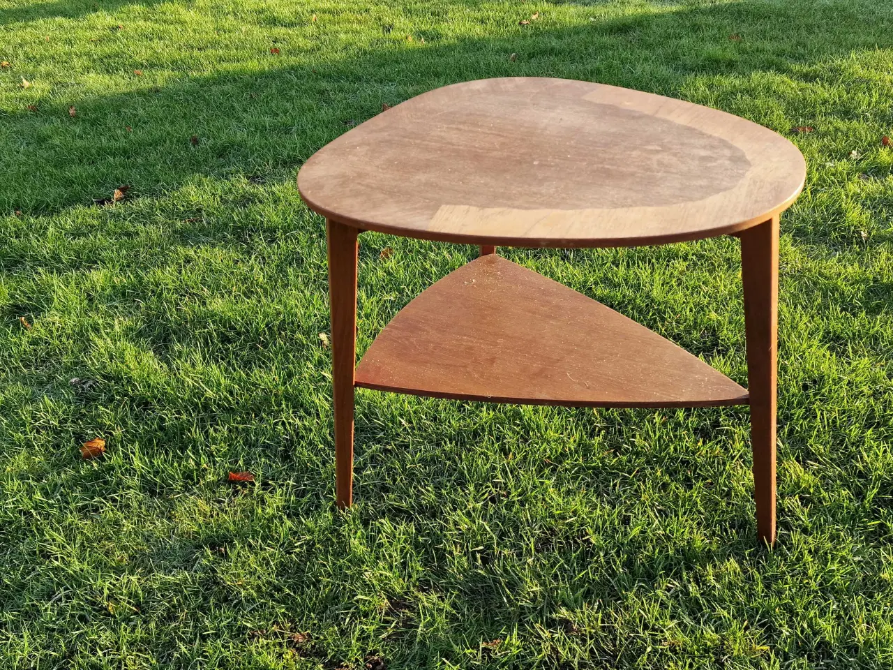 Billede 1 - Retro sidebord med teak intarsia af Holger Georg J