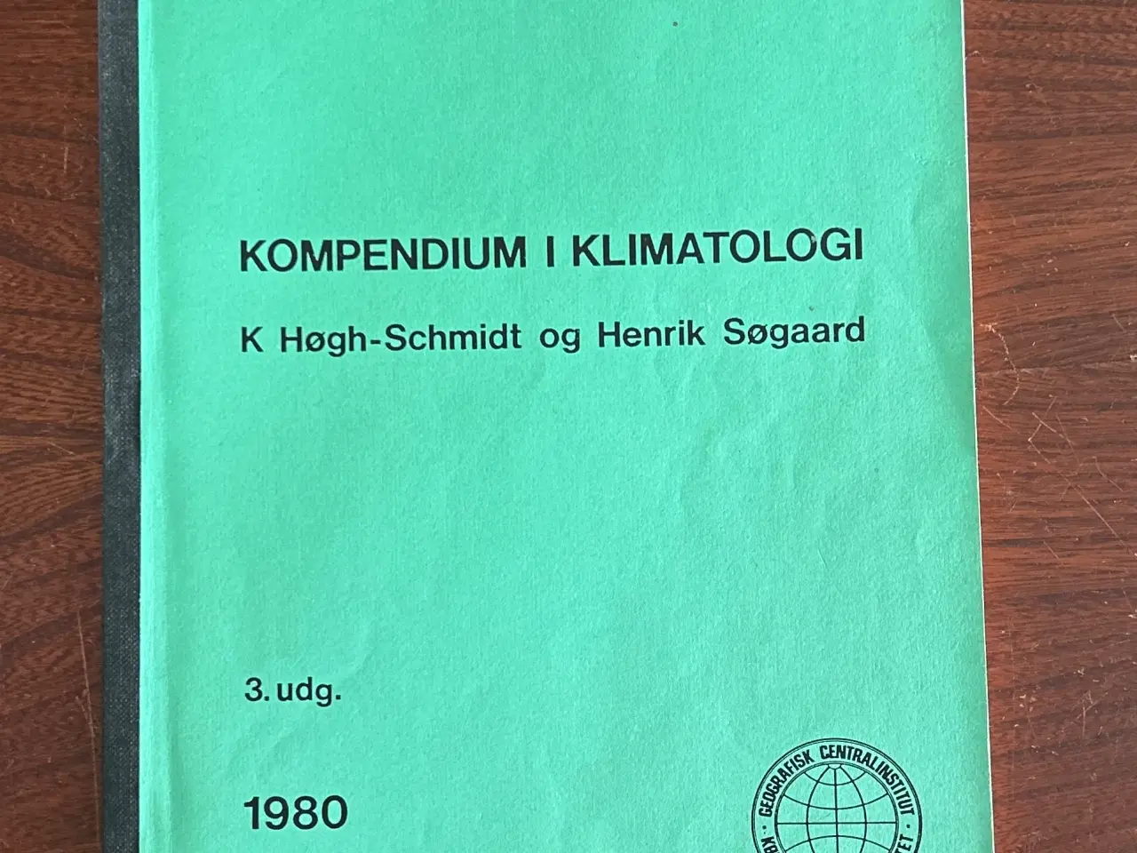 Billede 1 - Kompendium i klimatologi