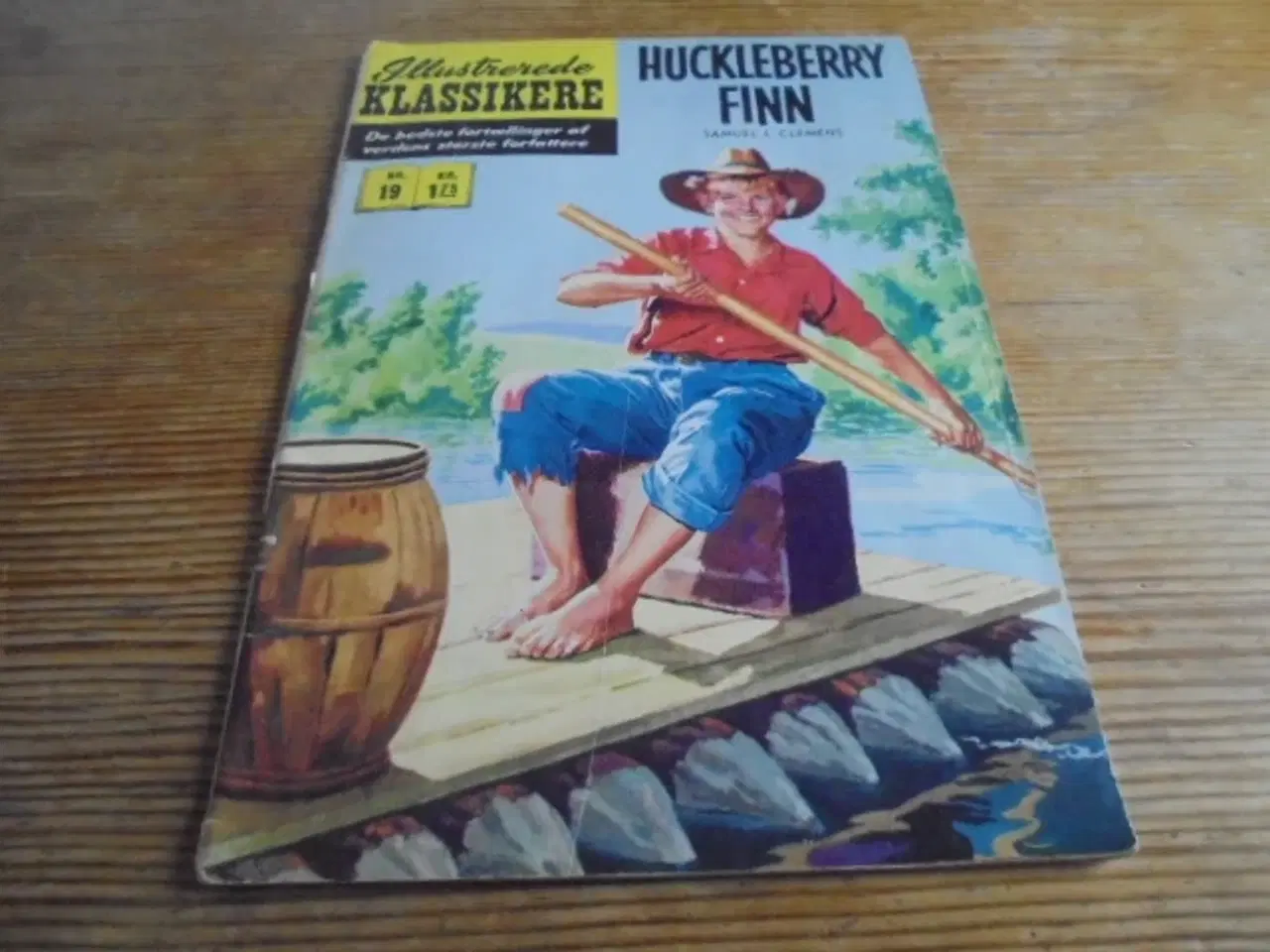 Billede 1 - Illustrerede Klassikere nr. 19 – Huckleberry Finn 