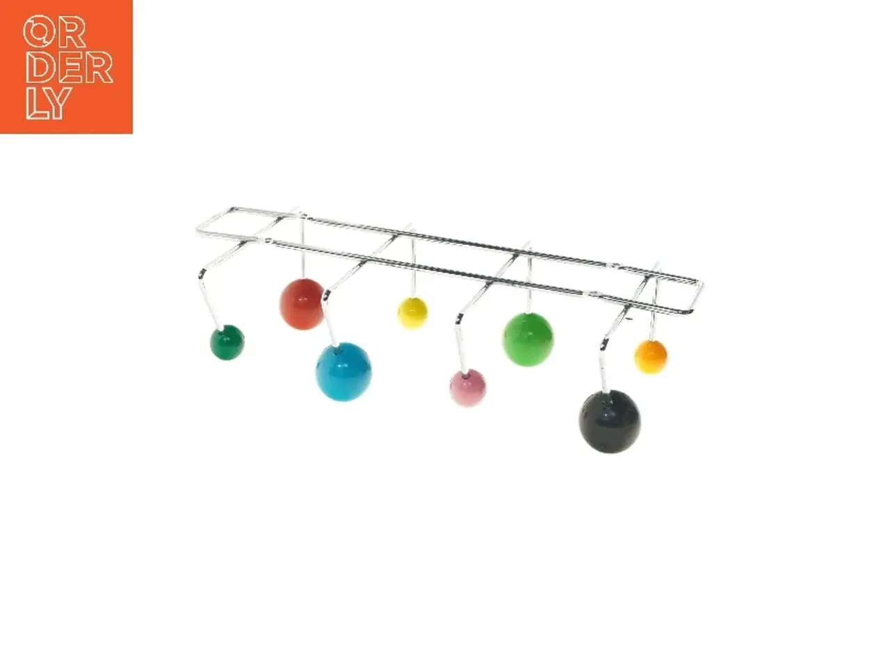 Billede 4 - Farverig knagerække (str. 15x35 cm)