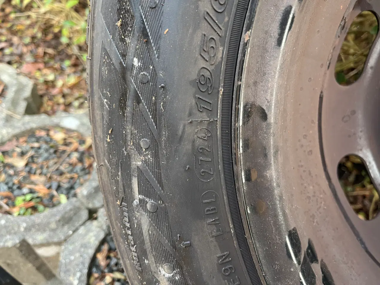 Billede 3 - Vinterdæk på stålfælge