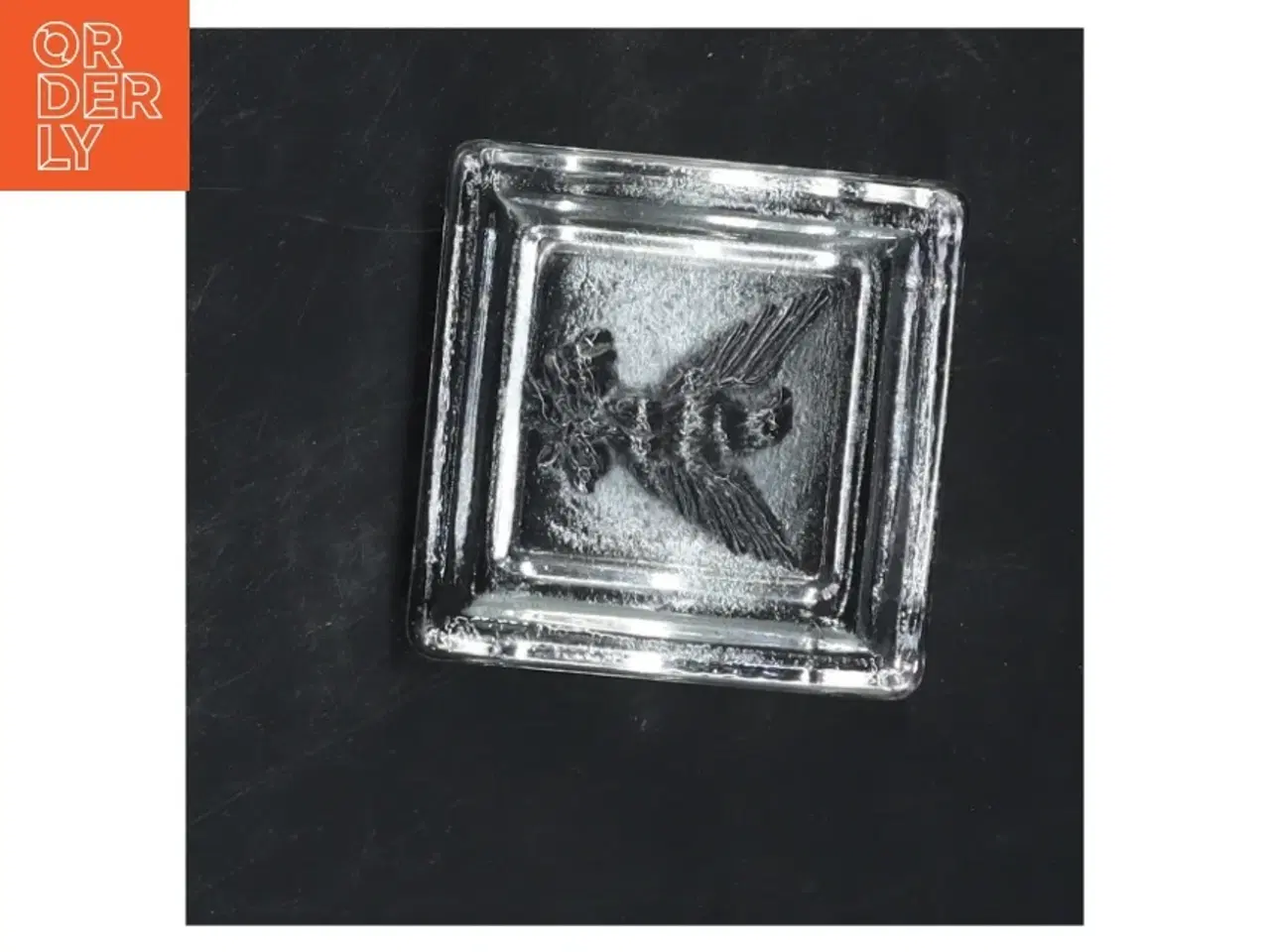 Billede 3 - Glas askebæger (str. 3x8x8 cm)