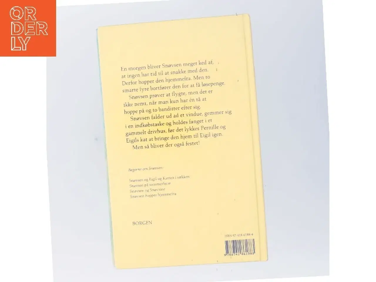Billede 3 - Snøvsen hopper hjemmefra af Benny Andersen (f. 1929) (Bog)