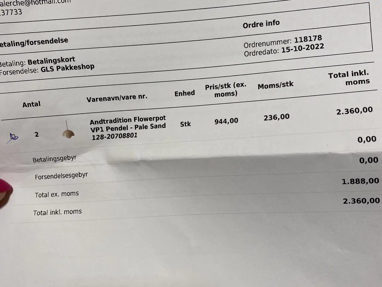Billede 9 - 2 stk flowerpot /VP1 - sandfarvet / pris for begge