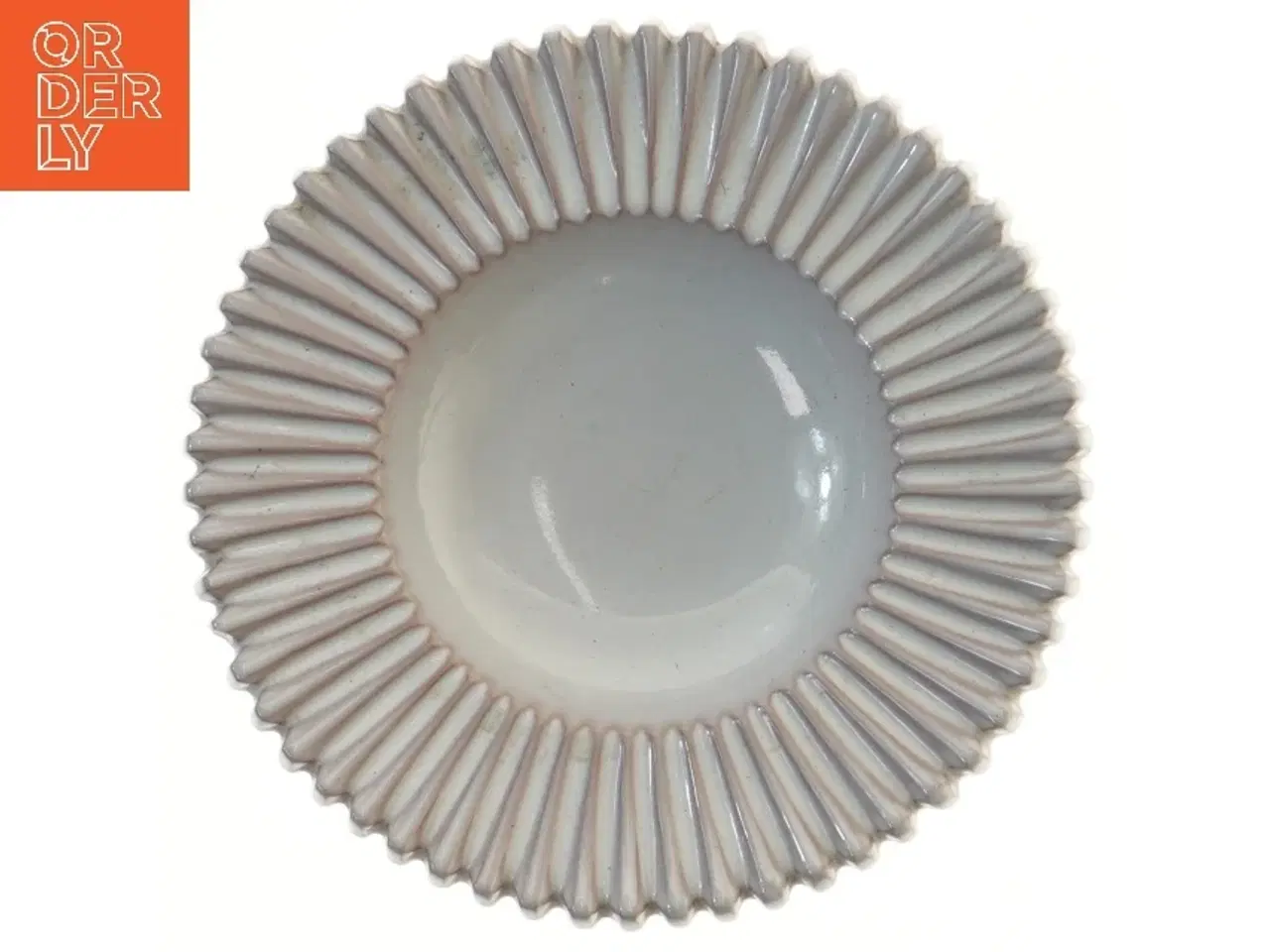 Billede 1 - Reflet Keramisk skål store model med rillet kant (str. Ø 22 cm)