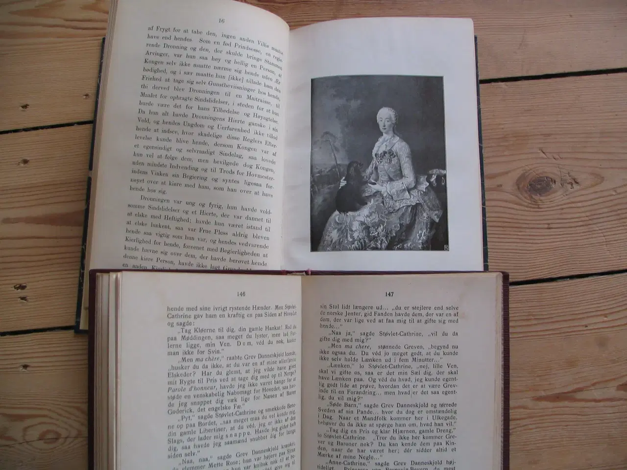 Billede 3 - 2 bøger om Chr. VII´s tid