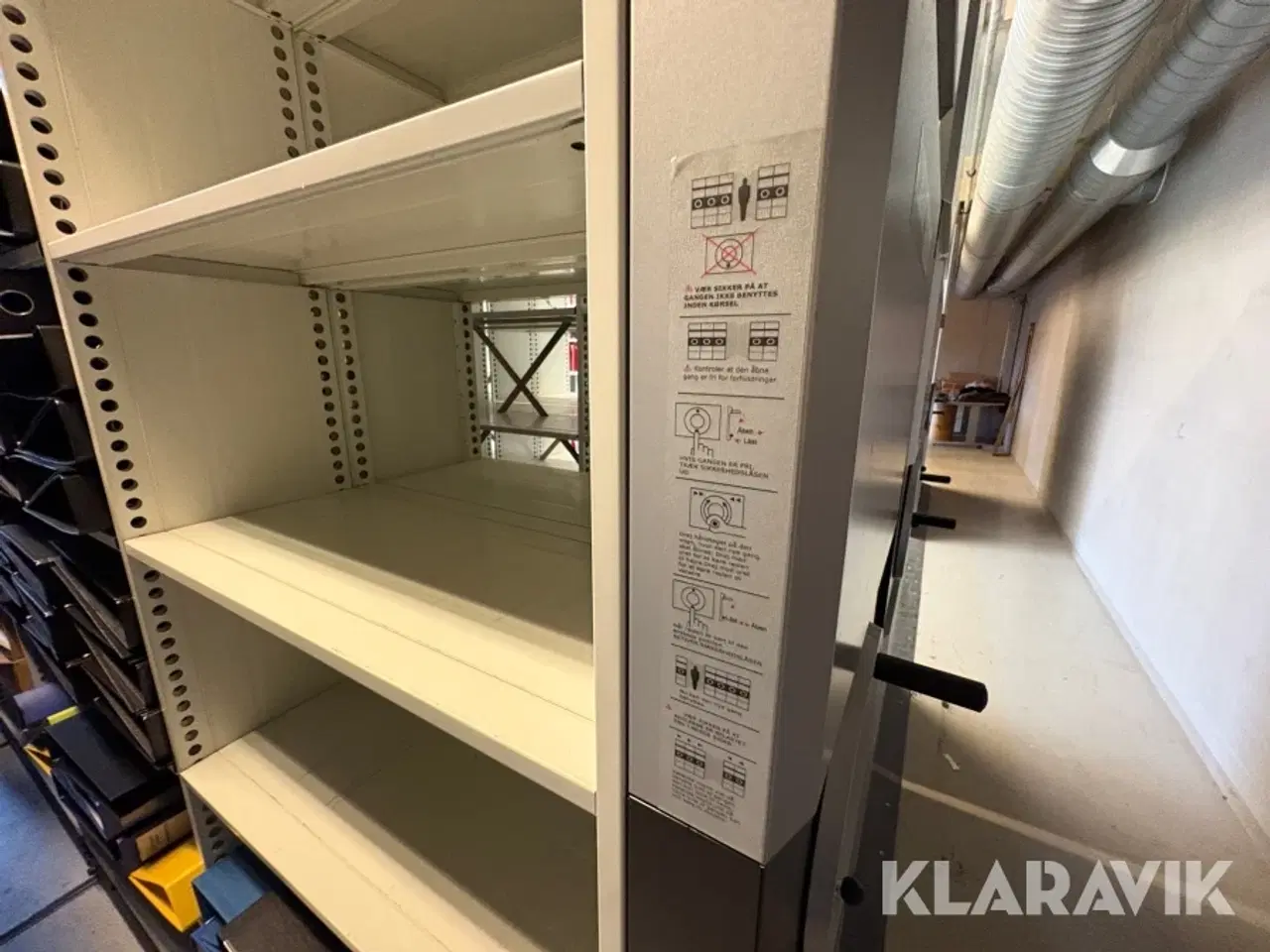 Billede 5 - Mobilt arkivsystem - 6 rækker