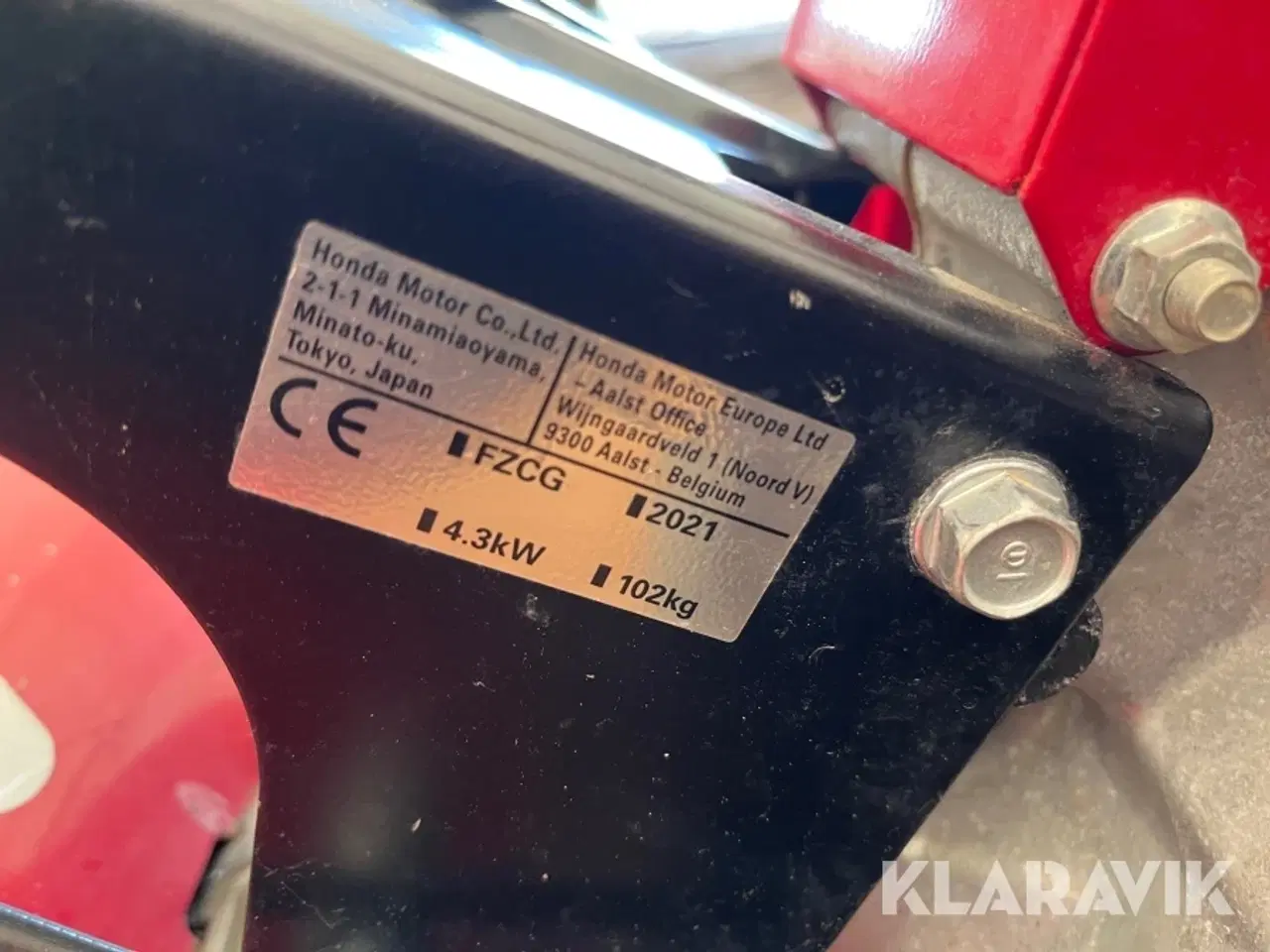 Billede 3 - Fræsere Honda FR750 2 styk