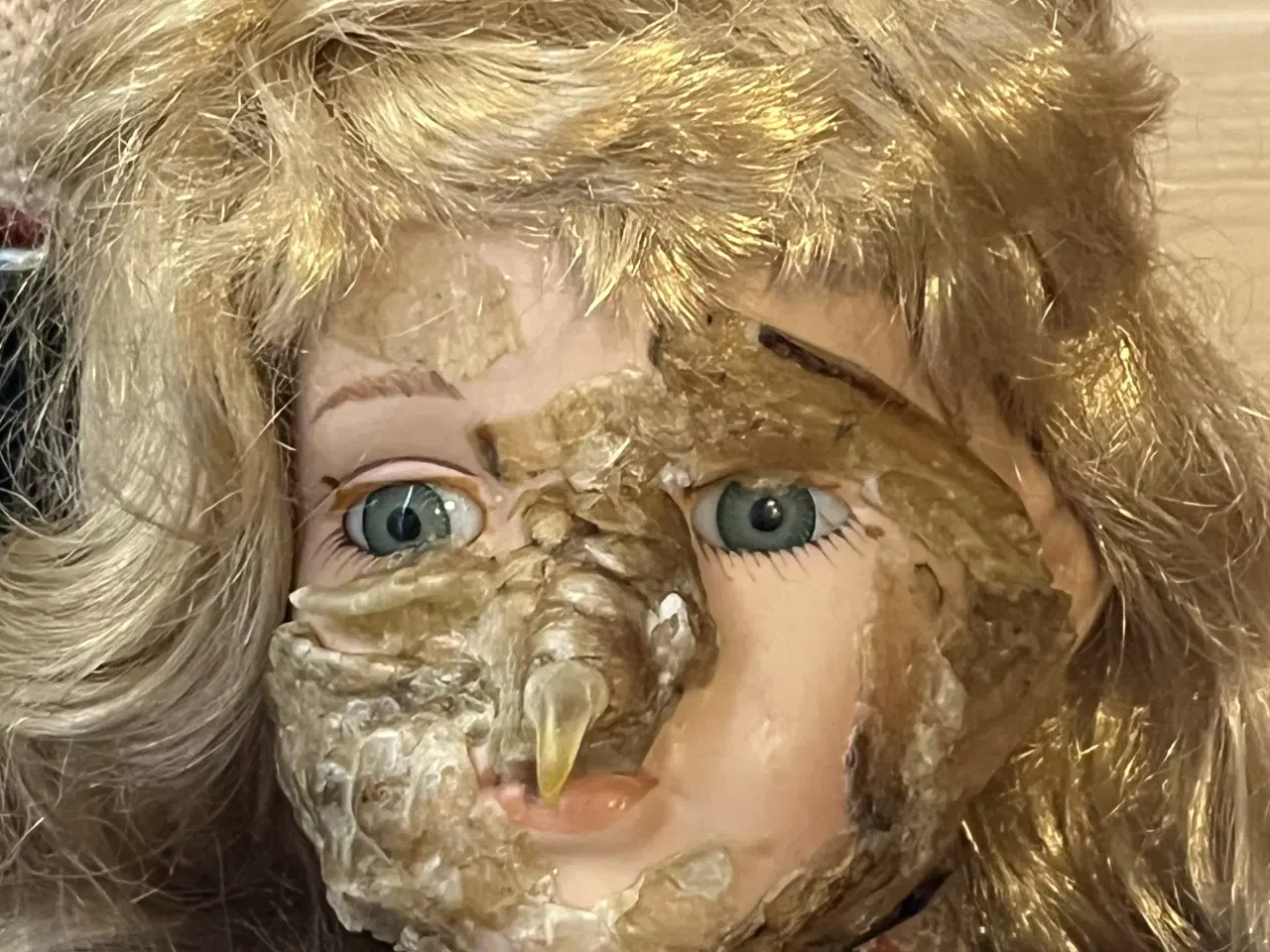 Billede 2 - Creepy Reborn porcelænsdukke kylling pigen Maria  
