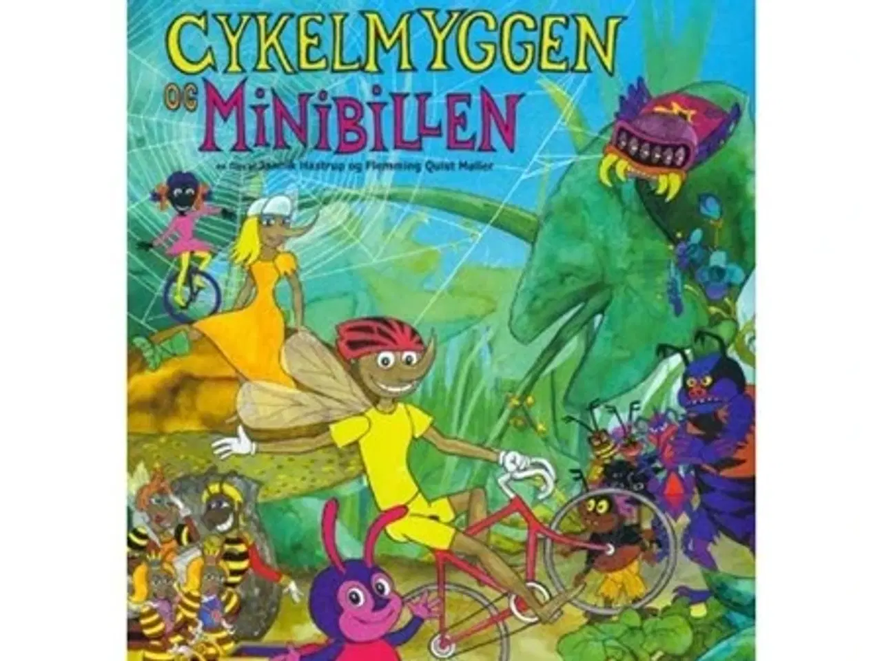 Billede 1 - "Cykelmyggen og minibillen", DVD, tegnefilm