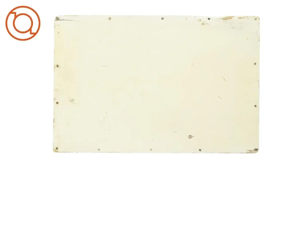 Billede 2 - Vintage bakke med rosenmotiv (str. 50 x 34 x 5 cm)