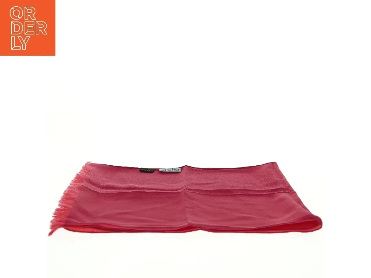 Billede 4 - Koralrød tørklæde fra John Lewis (str. 147 x 27 cm)