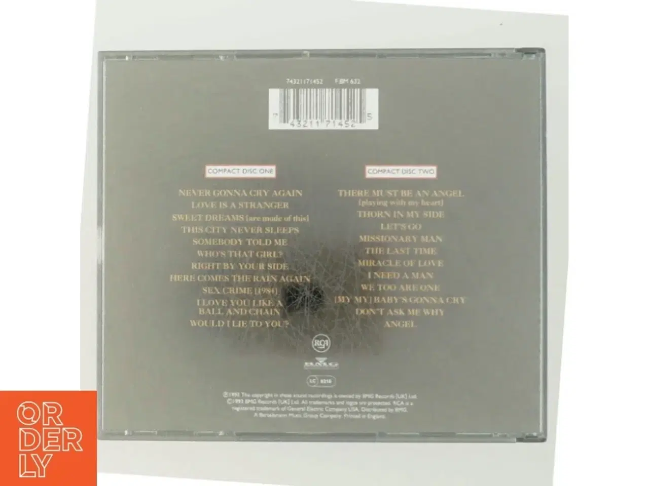 Billede 3 - Eurythmics Live 1983-1989 CD fra RCA