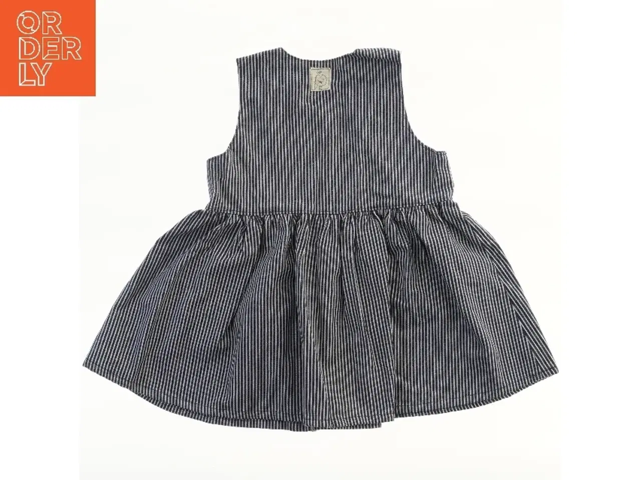 Billede 1 - Stribet kjole (str.  længde 52 cm, bryst 35 cm)