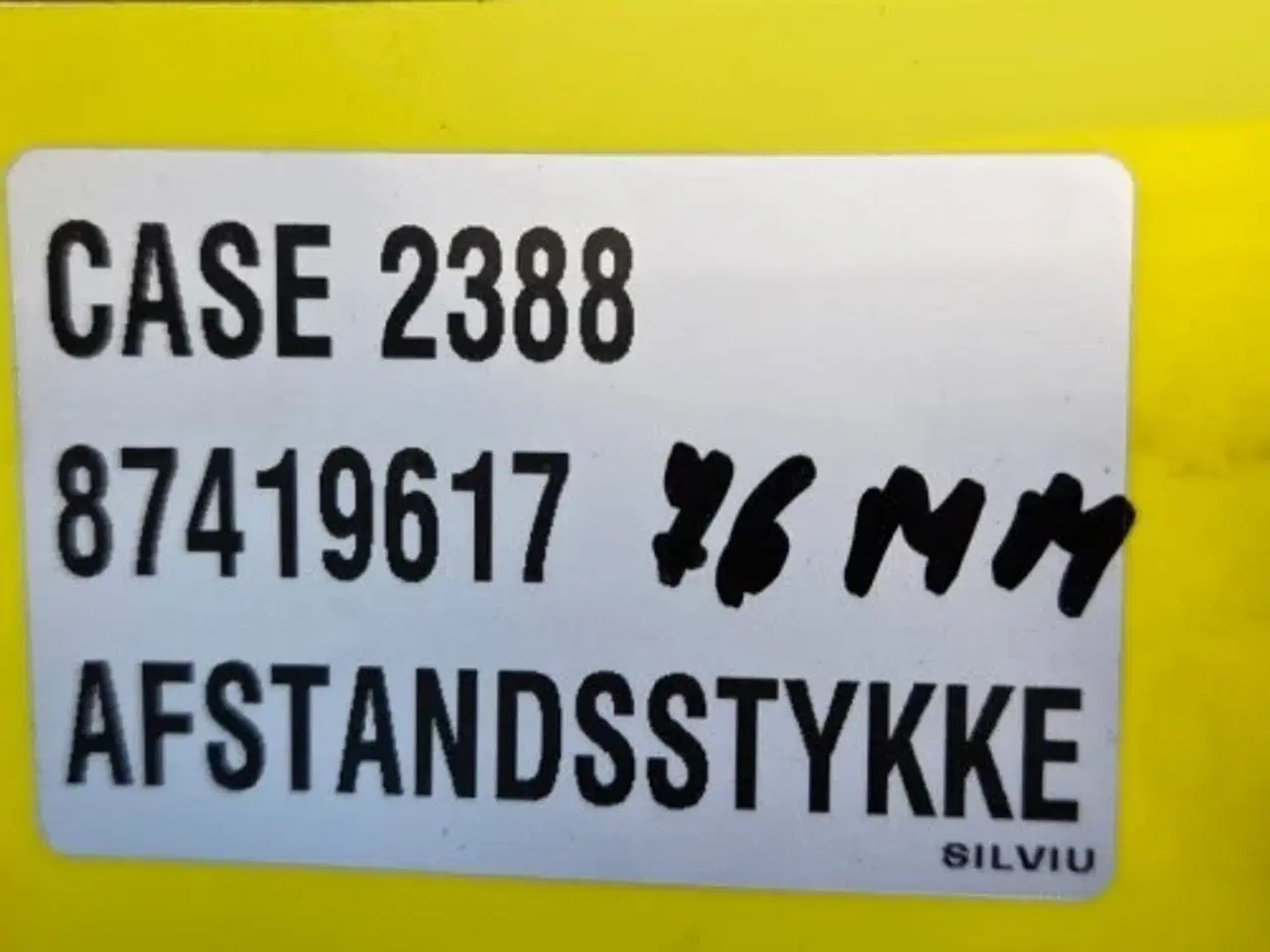 Billede 5 - Case 2388   Afstandsstykke Sæt   87419617   