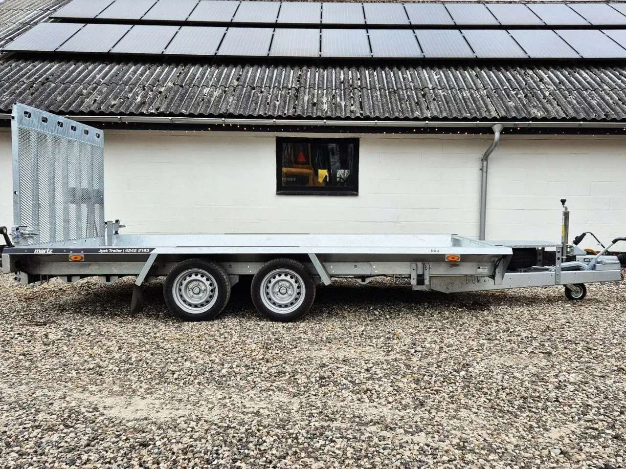 Billede 7 - Martz Maskintrailer / 3500 kg totalvægt / 400 x 180 ladmål / med rampe / fabriksny