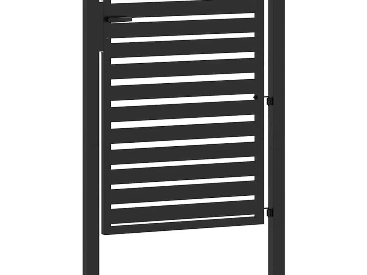 Billede 7 - Havelåge låsbar 100x120 cm aluminium sort