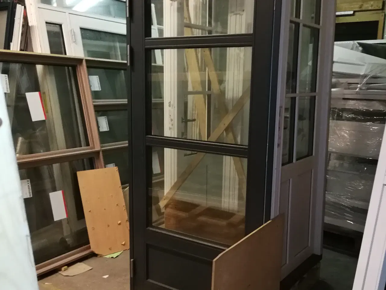 Billede 1 - NT TERRASSEDØR TRÆ/ALU 92,8x216,8