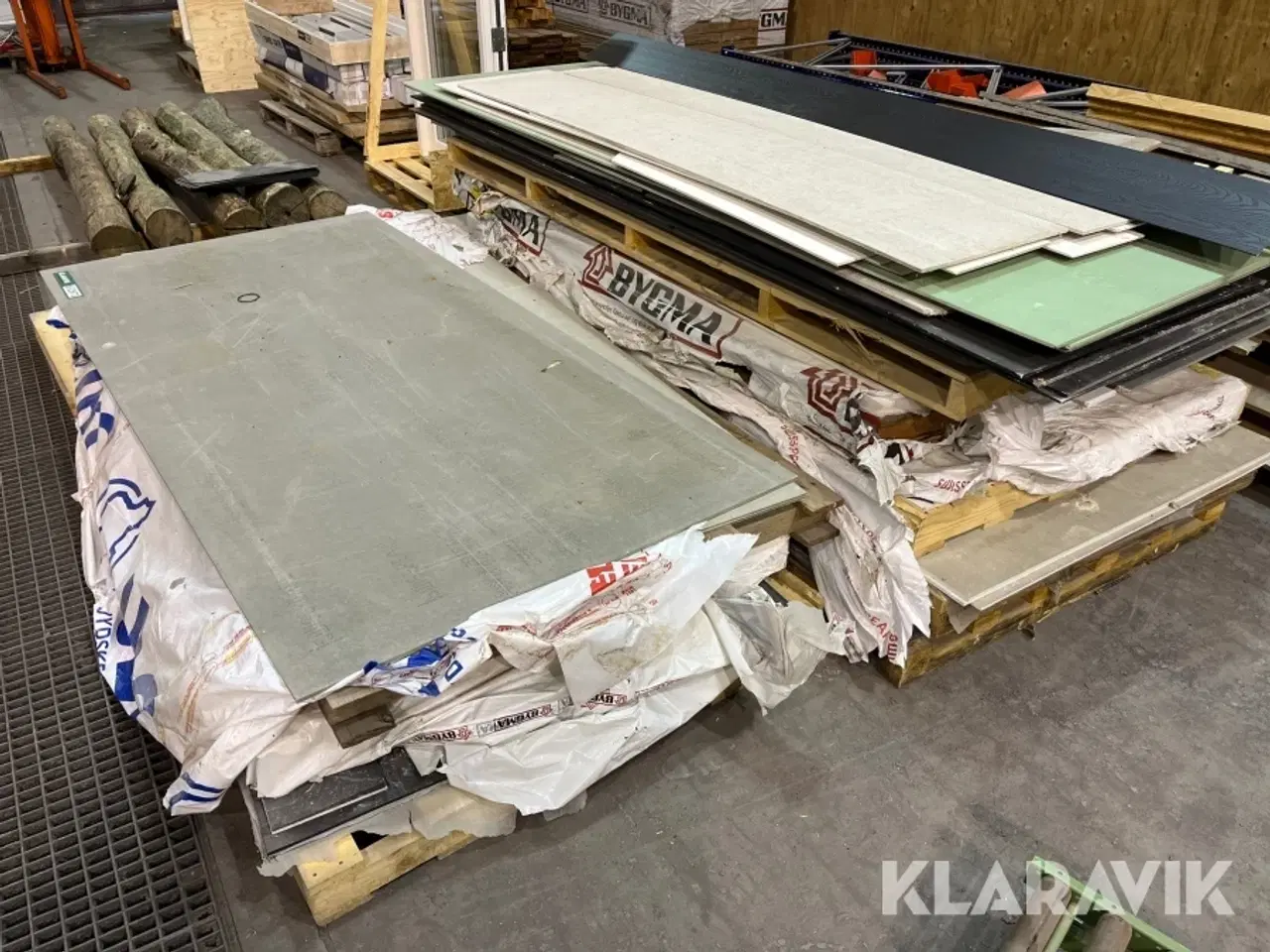 Billede 1 - Assorterede Eternitplader 2 paller