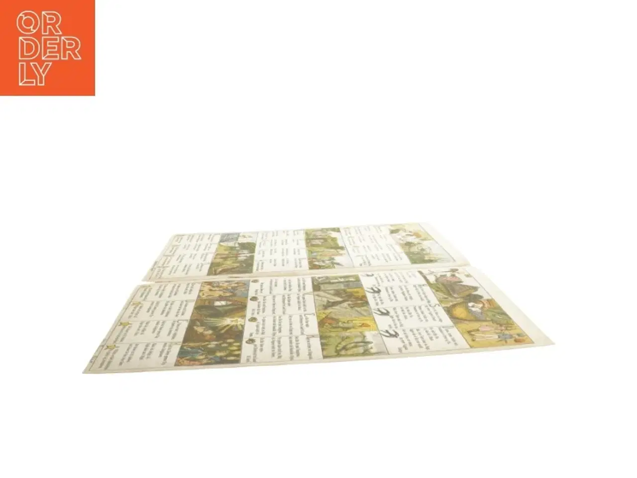 Billede 2 - Samlekort med fugleillustrationer (str. 30 x 24,5 cm)