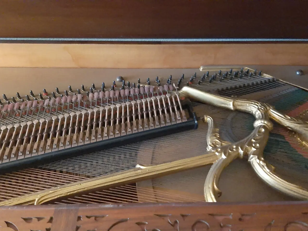 Billede 2 - Antikt Hornung og Møller taffelpiano