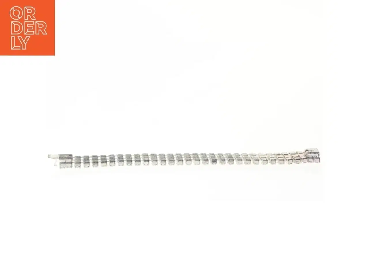 Billede 2 - Tennisarmbånd med simulerede diamanter (str. Kæde 19 x en komma 3 sådan cm)