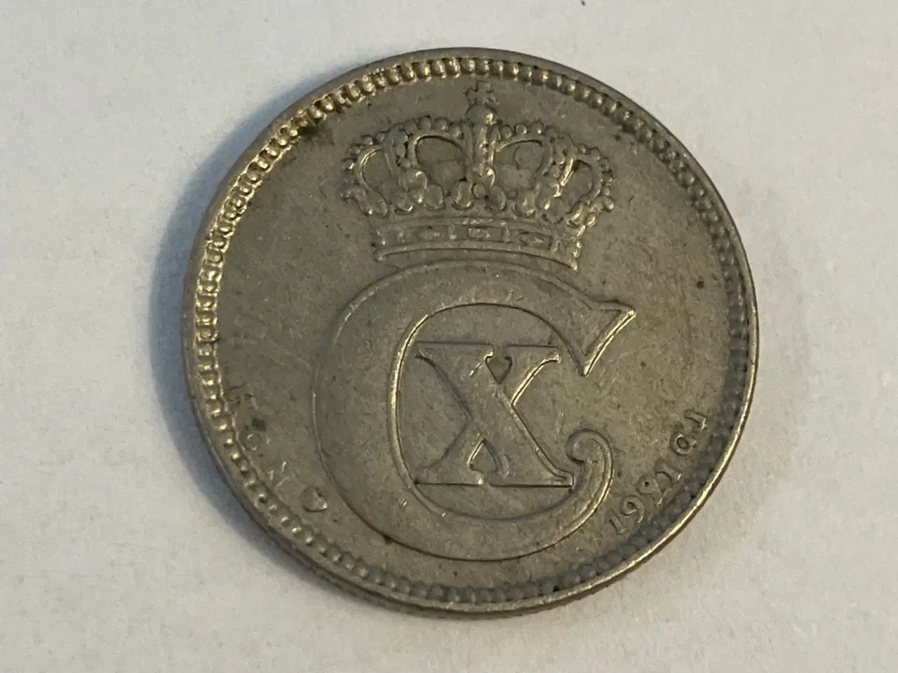 Billede 2 - 25 øre 1921 Danmark