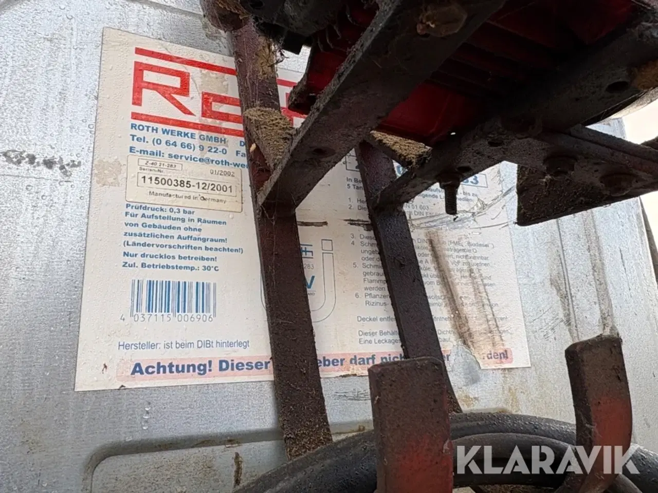 Billede 11 - Dieseltank Roth 1800 liter