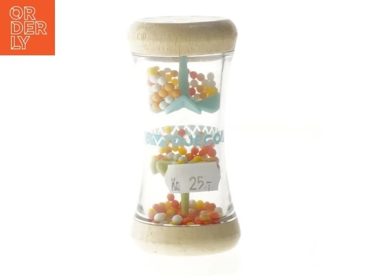 Billede 1 - Trælegetøj med farvede kugler fra Djeco (str. 10 cm)