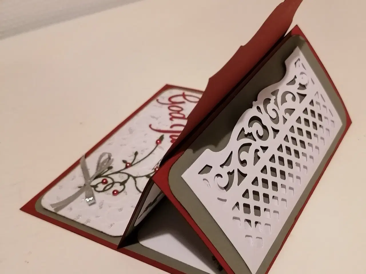 Billede 3 - Julekort til gavekort/pengelomme på sælges.