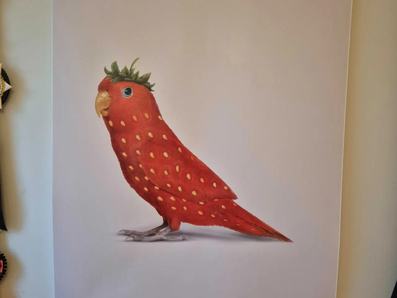 Billede 3 - Strawbirdy plakat