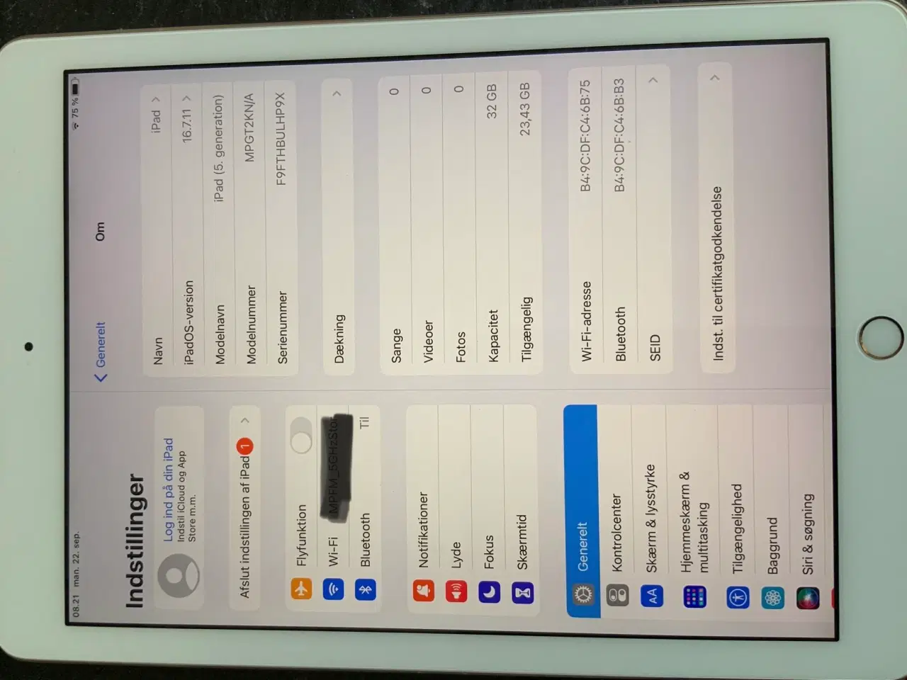 Billede 5 - iPad 5th. Generation
