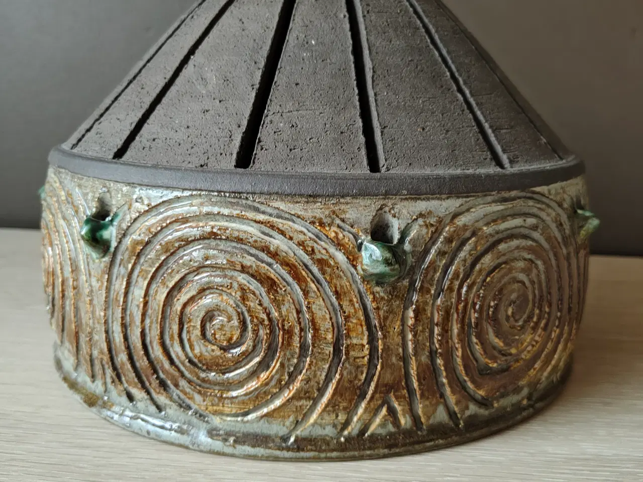 Billede 3 - Flot Børge Christoffersen lampeskærm