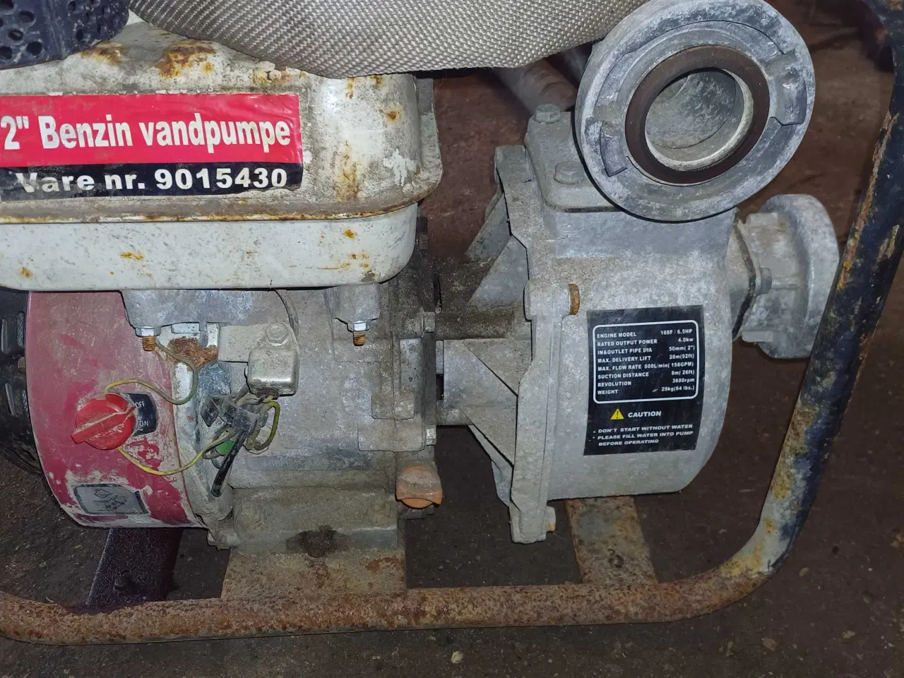 Billede 2 - 2" benzin vandpumpe