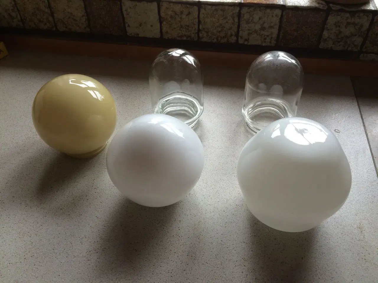 Billede 1 - Glaskupler til loftlamper