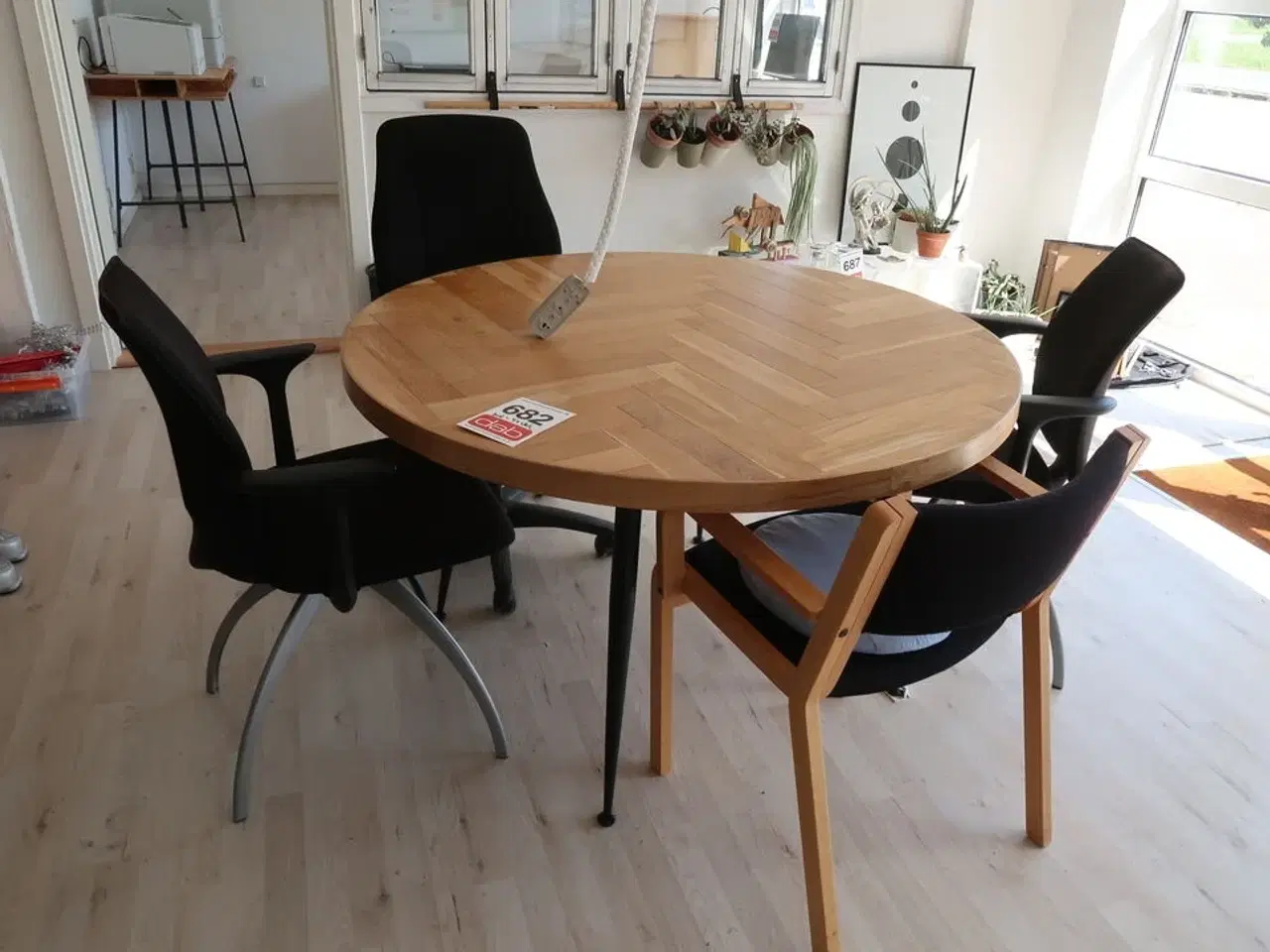 Billede 1 - Bord med 4 stole