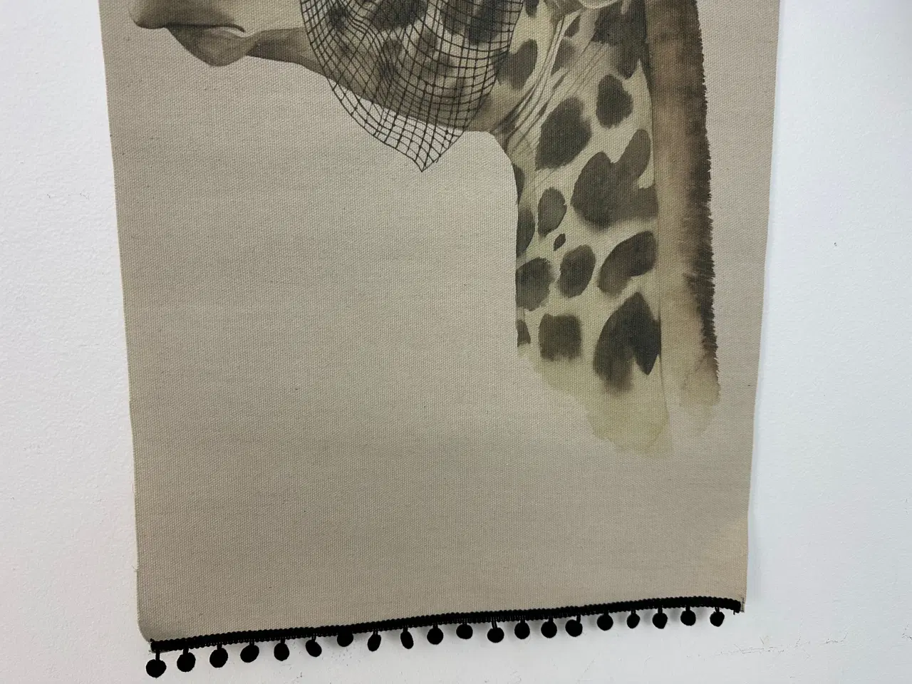 Billede 4 - Ophæng med 'Giraf' på lærred