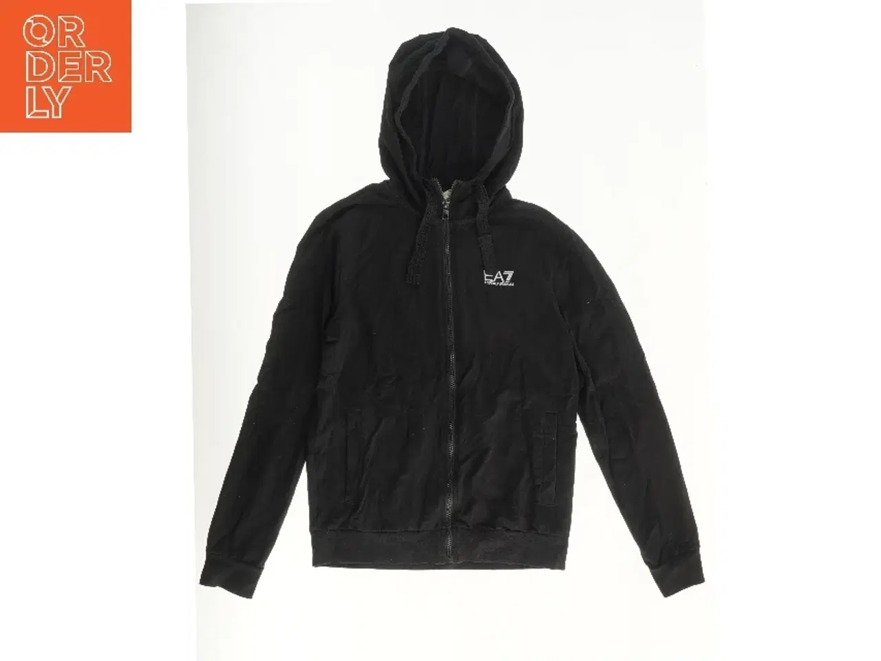 Billede 1 - Sort hættetrøje fra Ea7 Emporio Armani (str. 164)