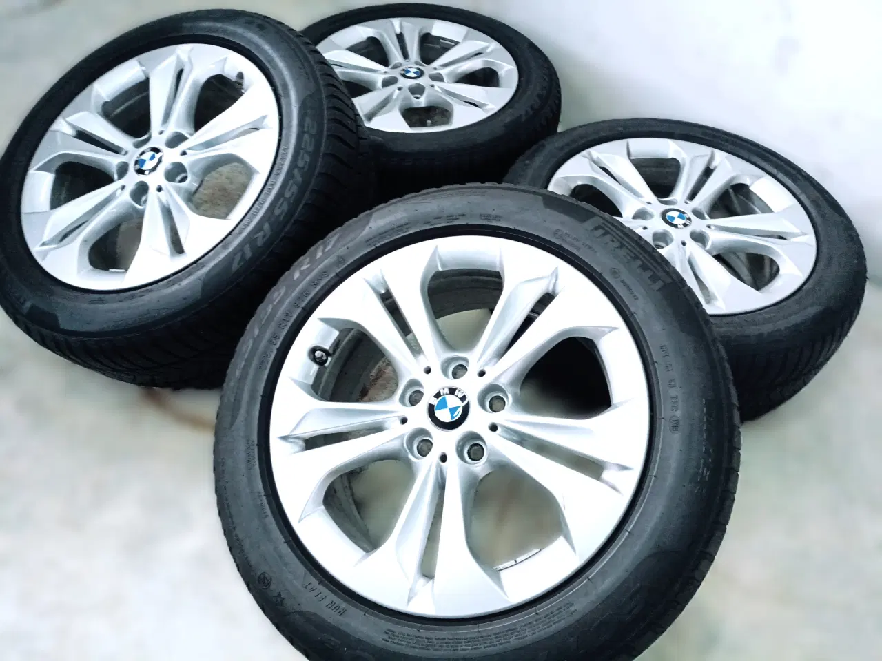 Billede 2 - 5x112 17" ET52 nav 66,6ø BMW vintersæt inkl.TPMS