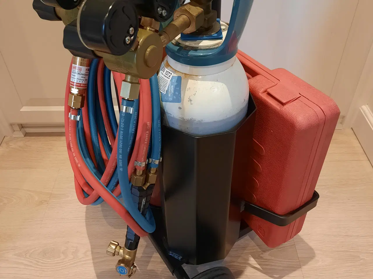 Billede 6 - Gas og ilt sæt / skærebrændersæt . Aga X 11 / WHC 