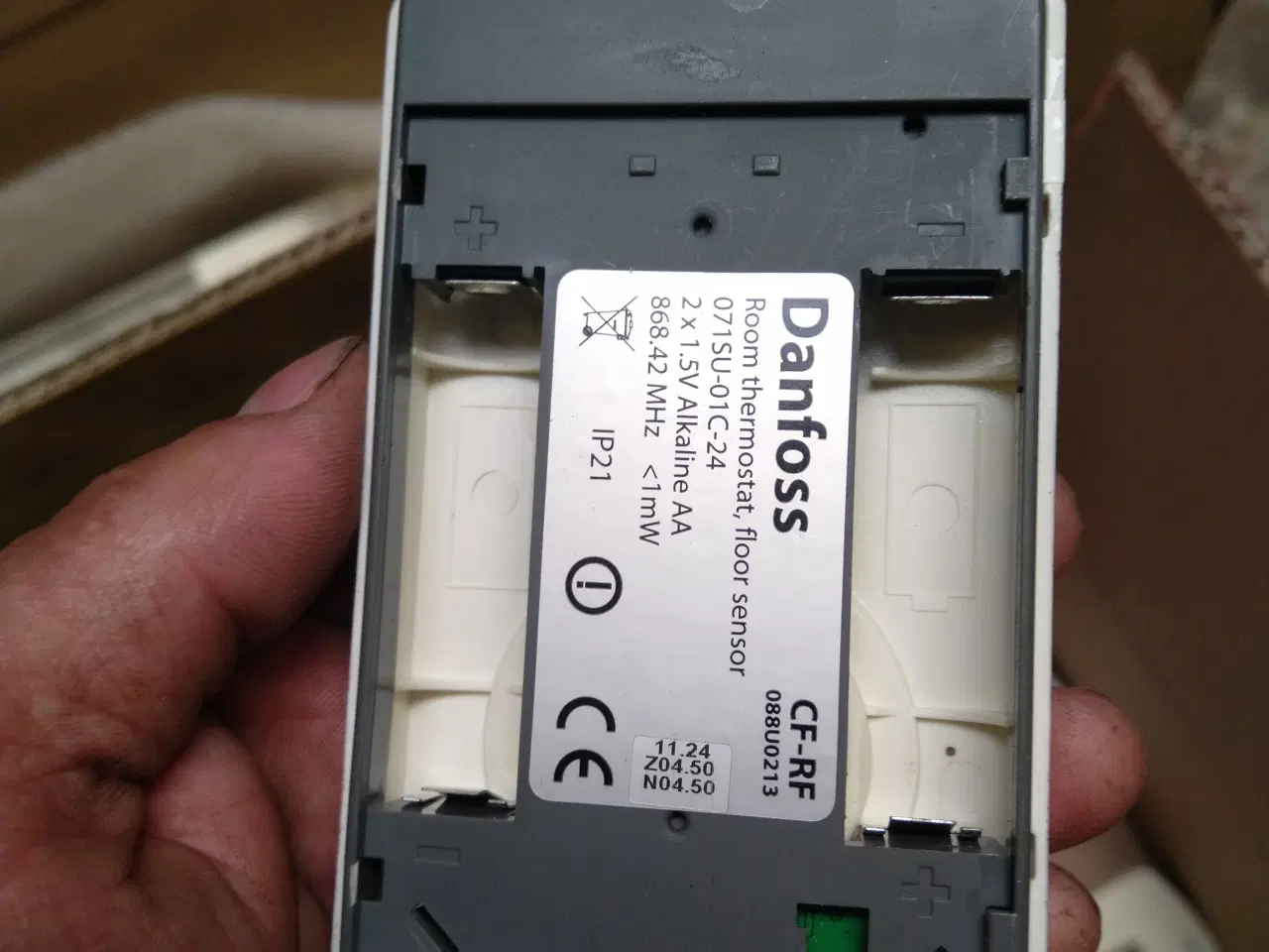 Billede 2 - Danfoss gulvarme cf-mc 