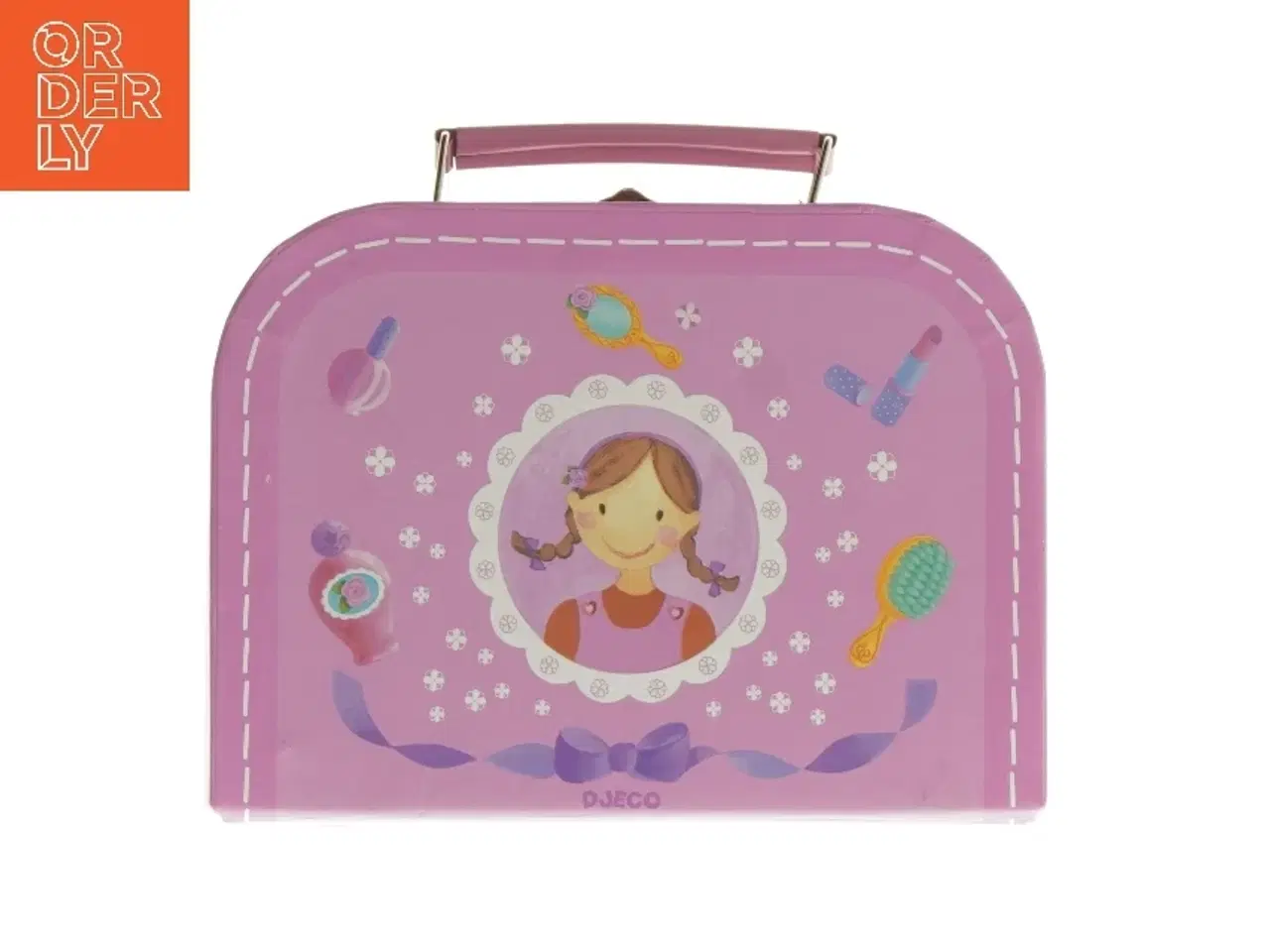 Billede 3 - Dukke makeup- og pleje sæt med kuffert fra Djeco (str. 19,5x14,5 cm)