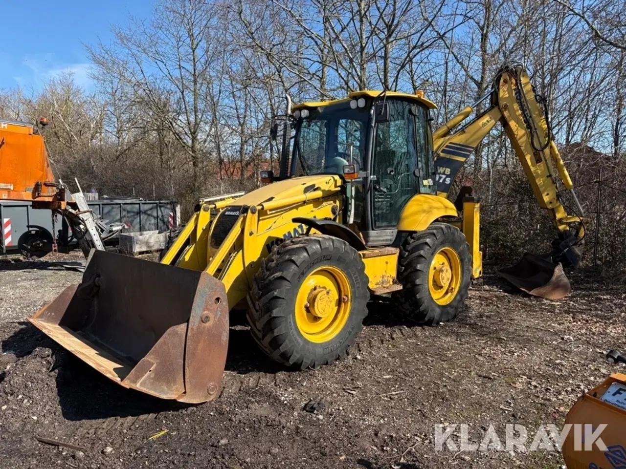 Billede 1 - Rendegraver Komatsu WB97s
